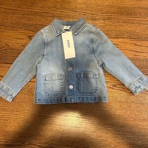 Zara Blue Jean Jacket Classic Denim Style